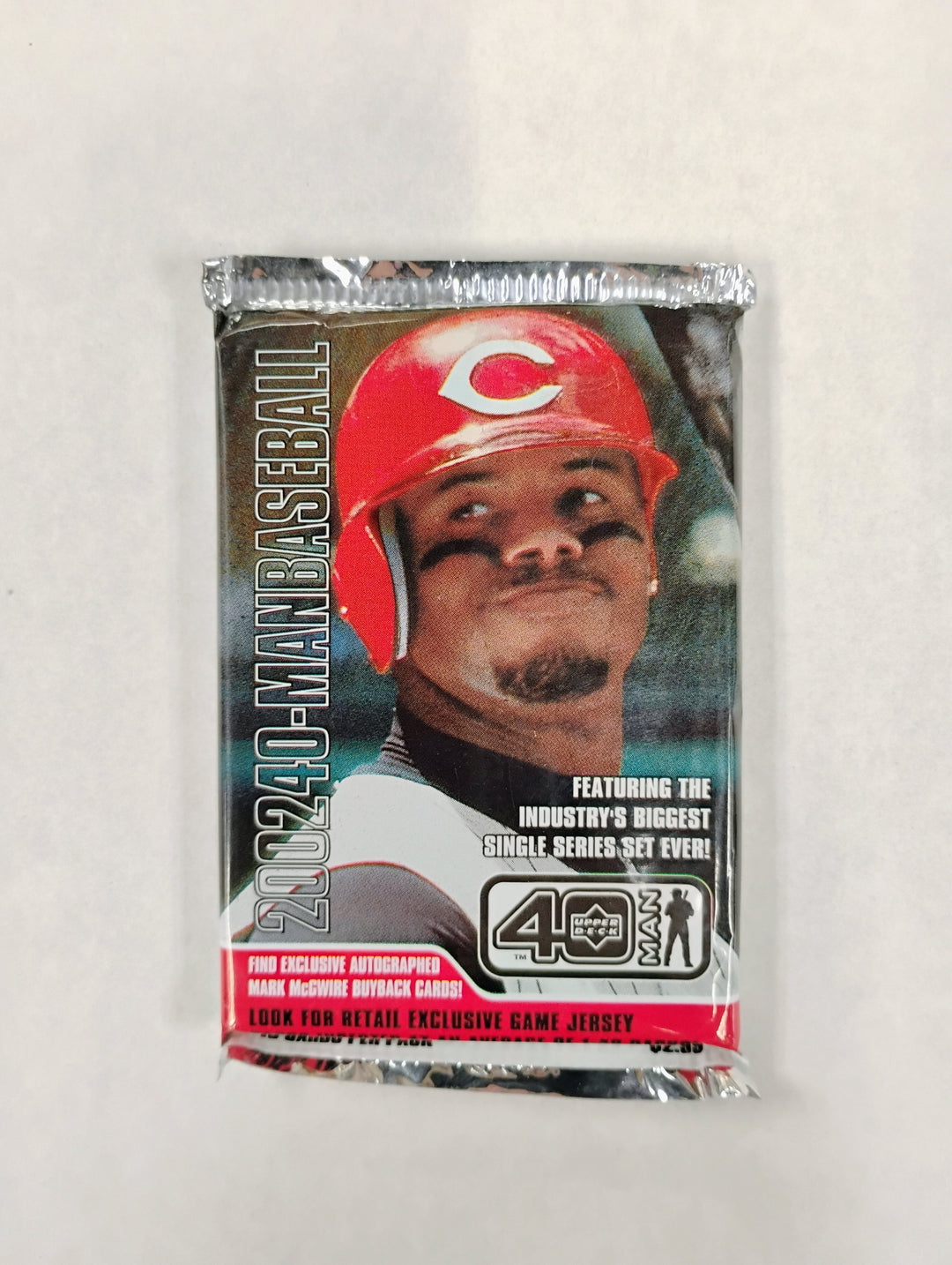 2002 Upper Deck 40 Man MLB Sealed Pack