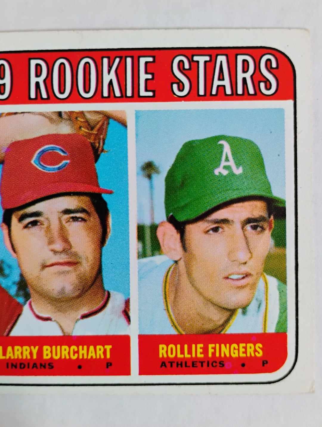 1969 Topps Baseball R. Fingers/B. Floyd/L. Burchart RC #597 NM-Mint