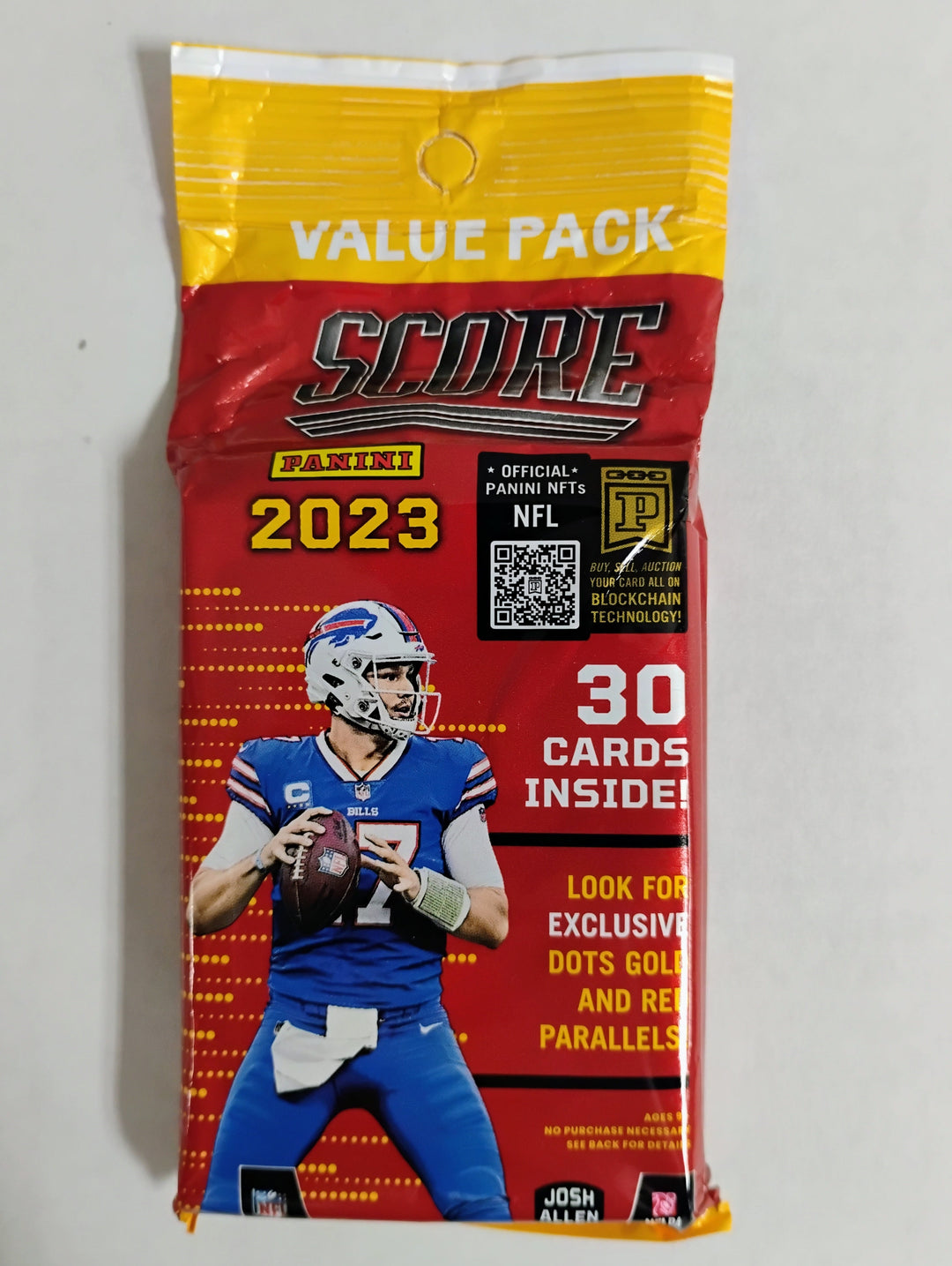2023 Panini Score Football Value Pack