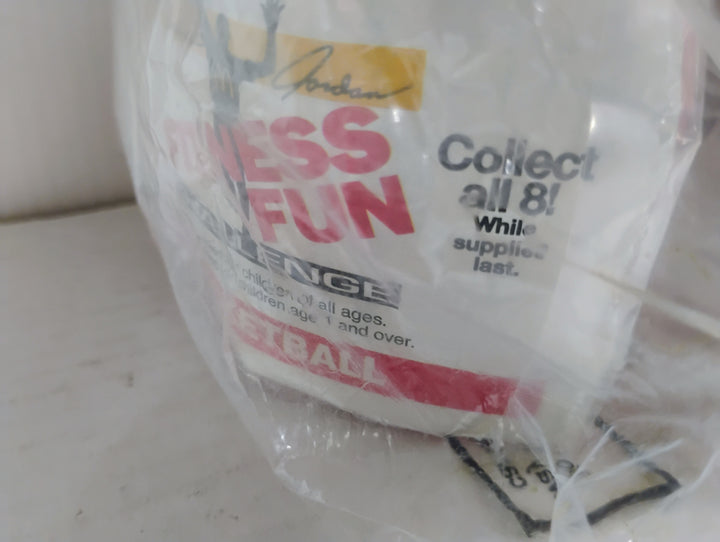 1991 Mcdonalds Michael Jordan Fitness Fun Basketball Sealed