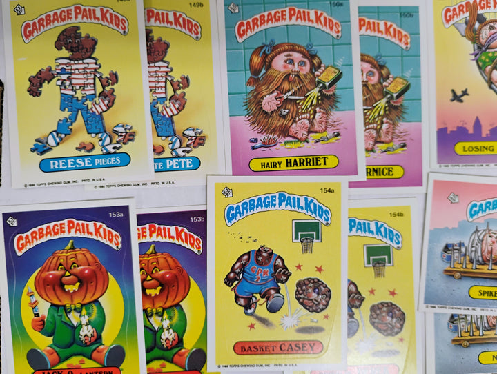 1986 Topps Garbage Pail Kids Series 4 Complete Set EX-MT