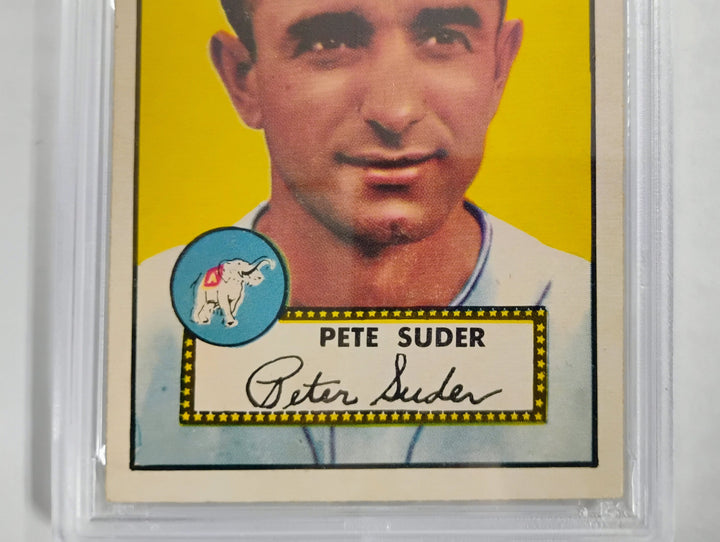 1952 Topps Baseball Pete Suder #256 PSA 5 EX