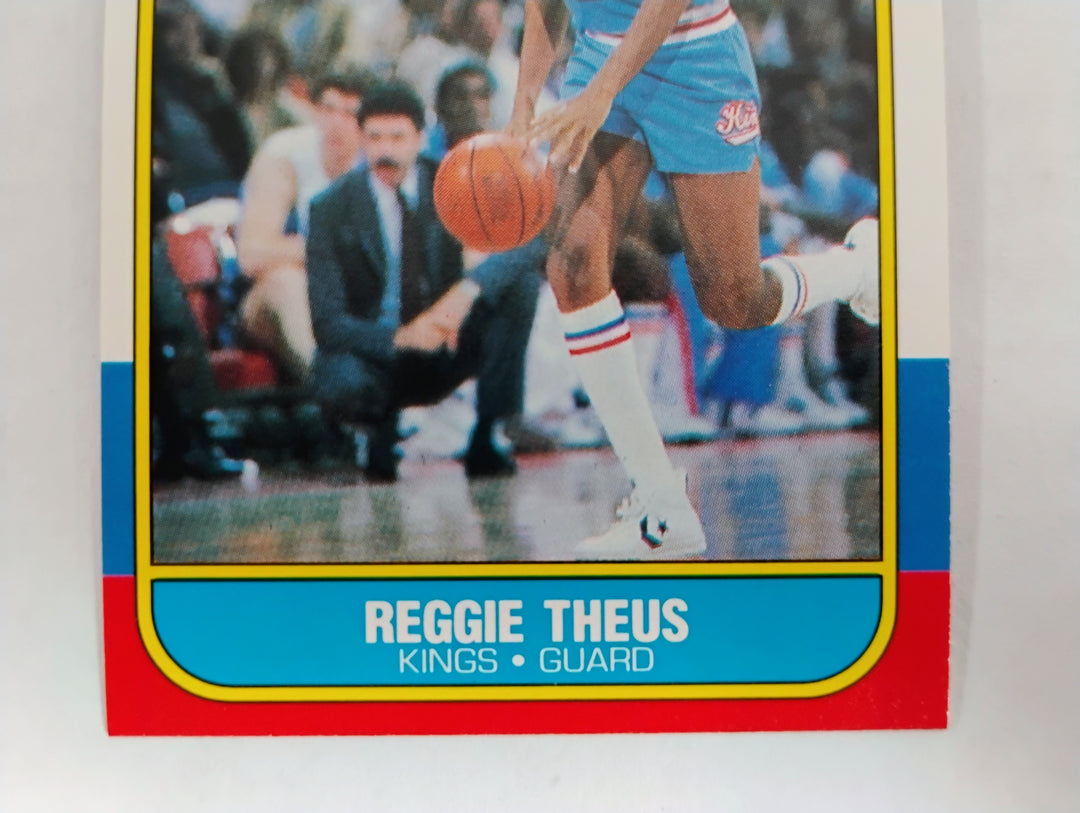 1986-87 Fleer Basketball Reggie Theus #108 NM-Mint