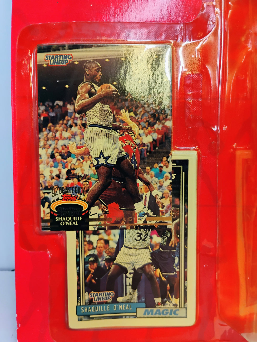 1993 Starting Lineup Shaquille O'Neal Exclusive Topps Cards