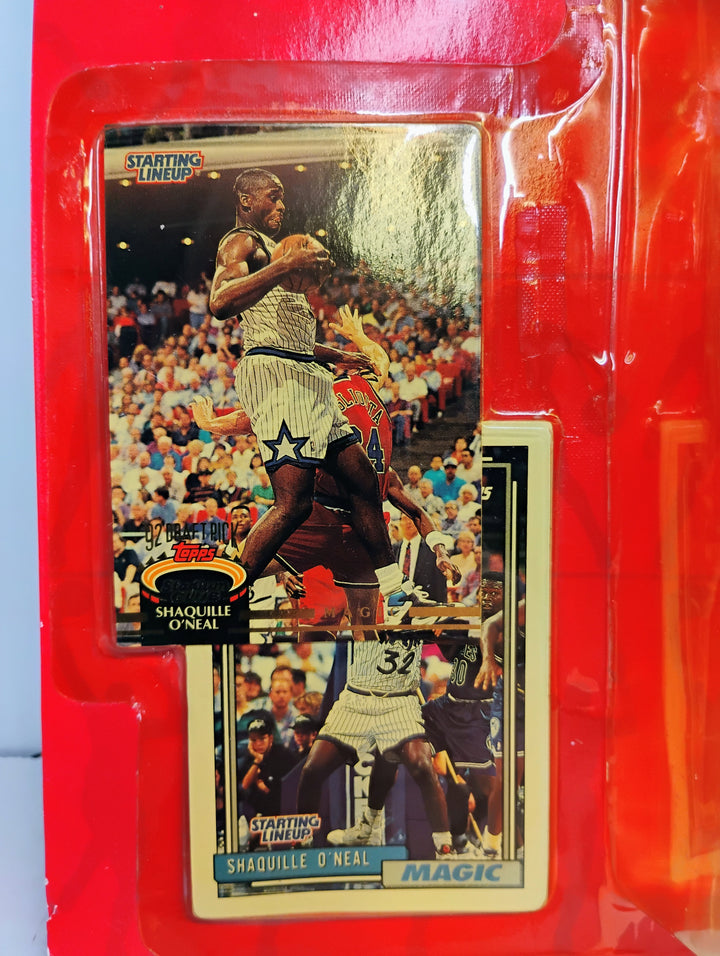 1993 Starting Lineup Shaquille O'Neal Exclusive Topps Cards