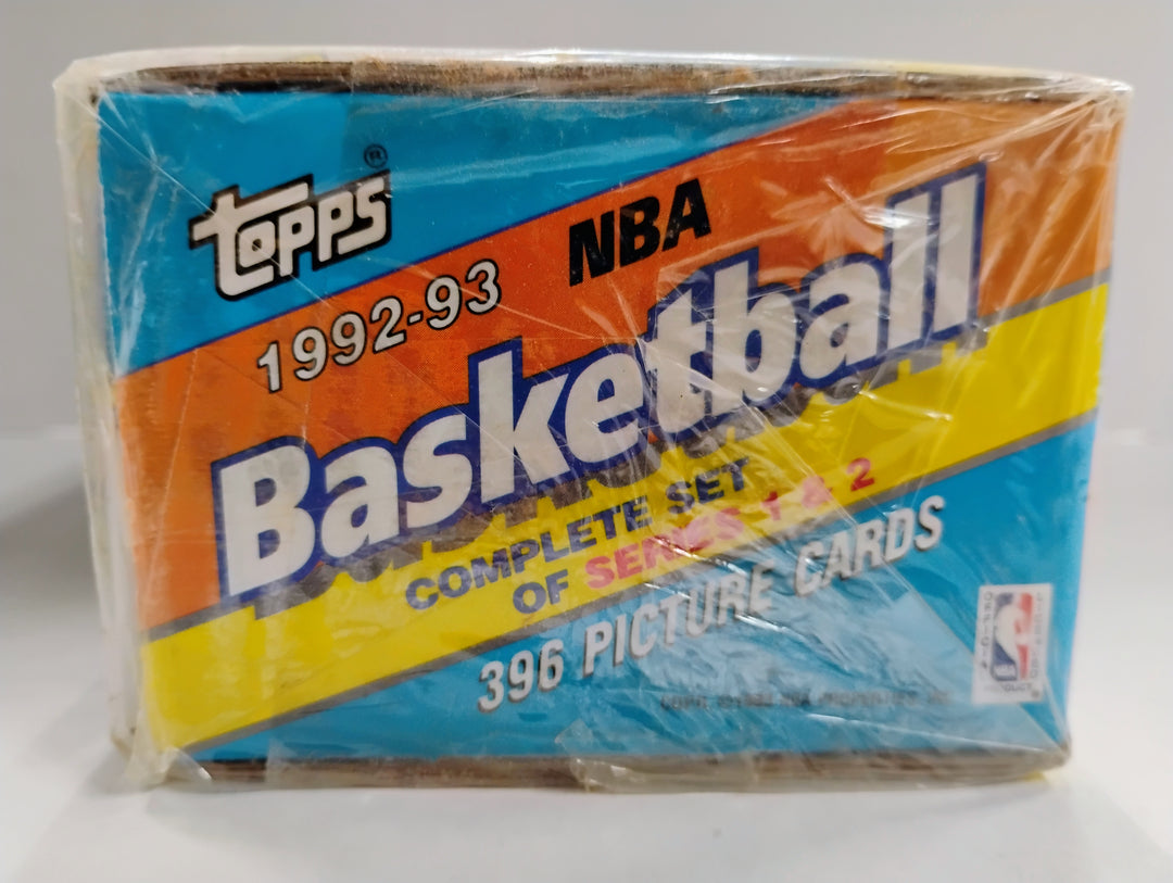 1992-93 Topps Series 1 & 2 Basketball Complete Factory Sealed Set