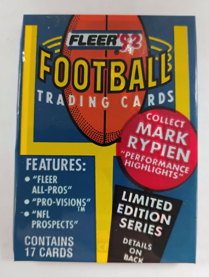 1992 Fleer Football Sealed Wax Pack