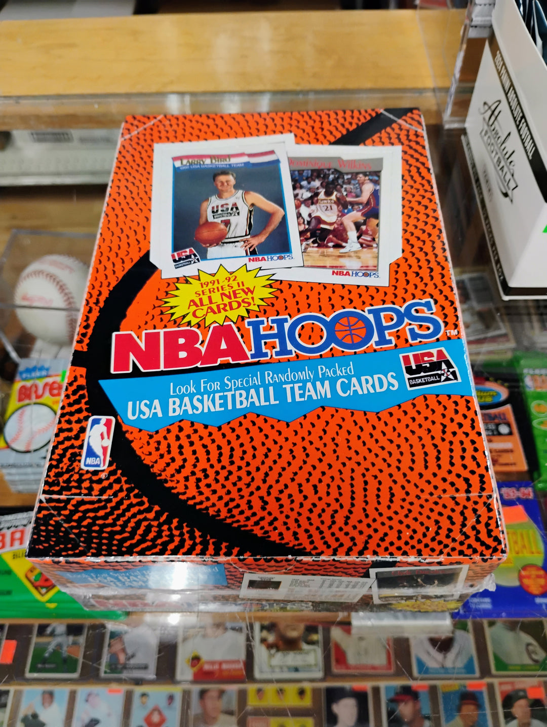 1991-92 NBA Hoops Series II Sealed Box
