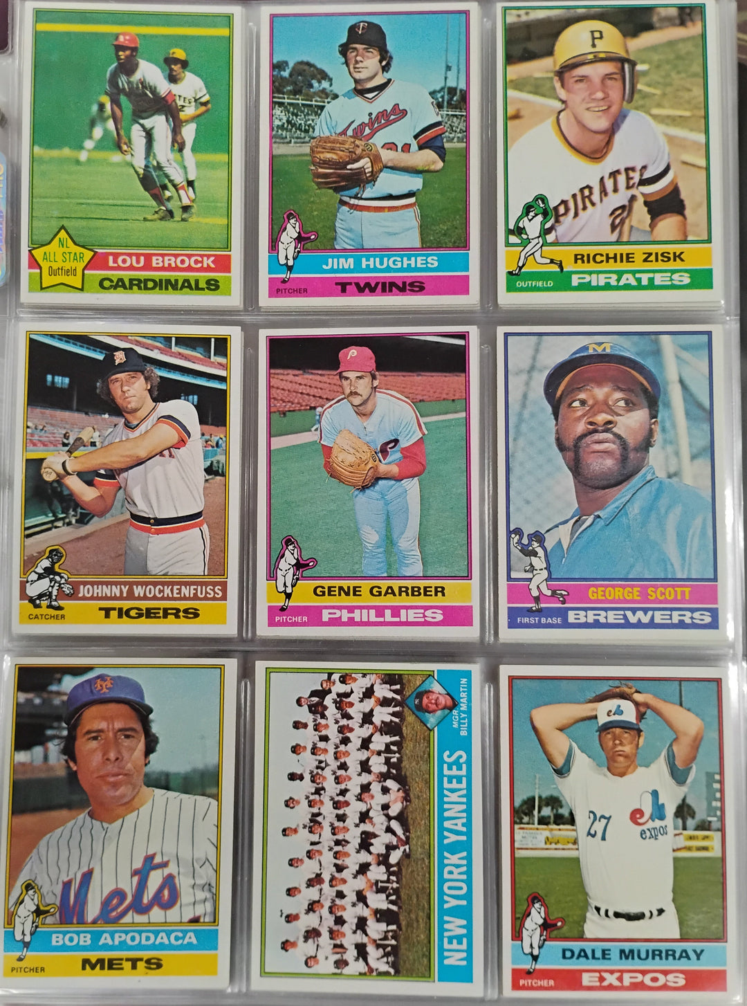 1976 Topps Baseball Complete Set EX-Mint