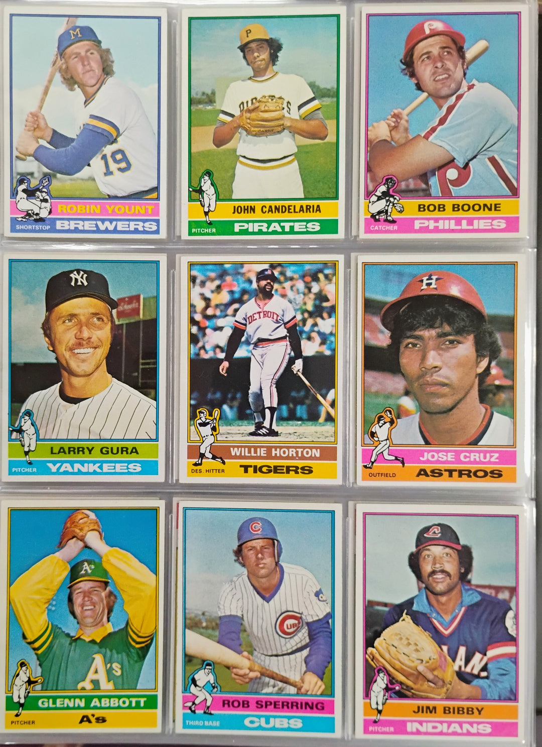 1976 Topps Baseball Complete Set EX-Mint