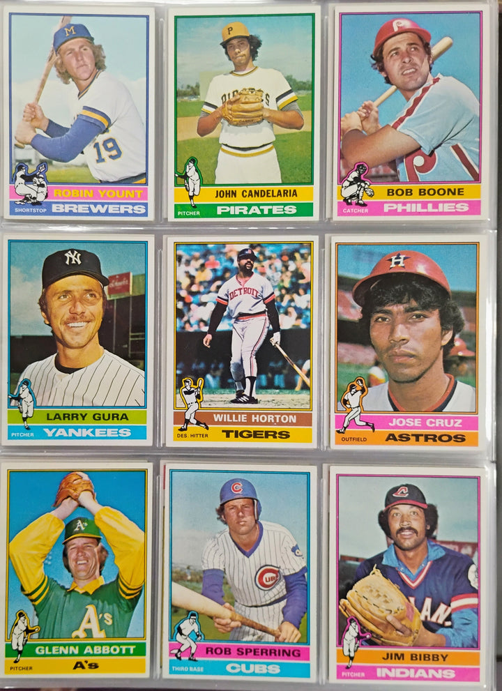 1976 Topps Baseball Complete Set EX-Mint