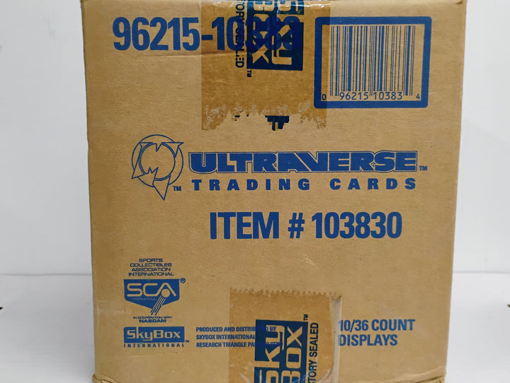 1993 SkyBox Ultraverse Factory  Sealed Case 10/36 Count Displays