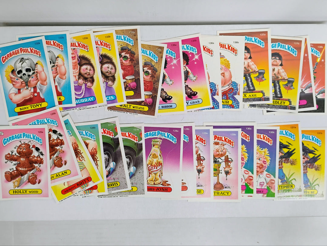 1986 Topps Garbage Pail Kids Series 4 Complete Set EX-MT