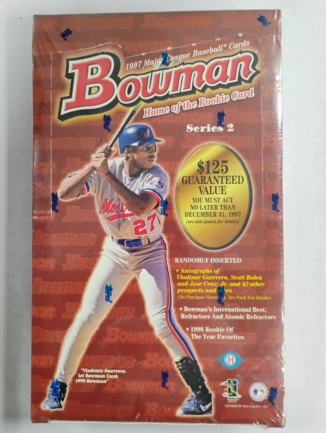 1997 Bowman Baseball Series 2 Sealed Hobby Box