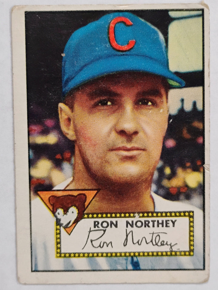 1952 Topps Baseball Ron Northey #204 Red Back