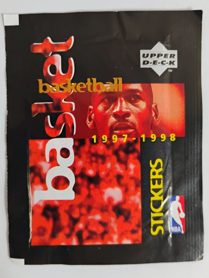 1997-98 Upper Deck Basketball  Stickers Sealed Packs