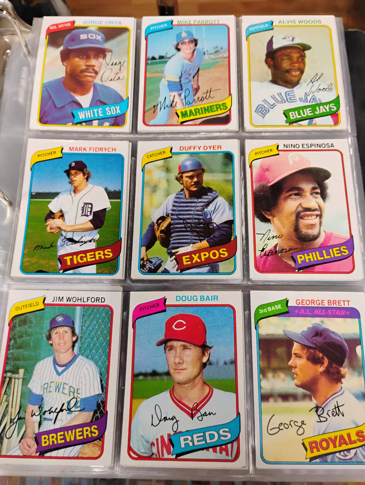 1980 Topps MLB Topps Complete Set