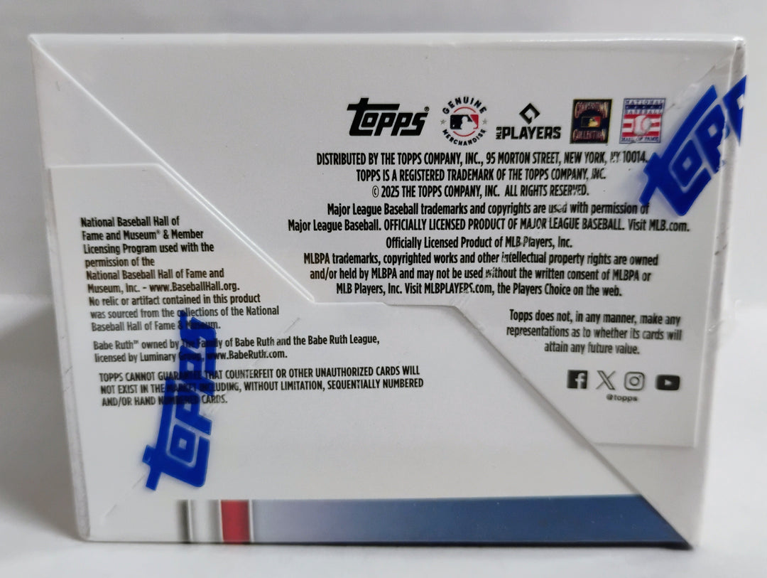 2025 Topps Baseball Series 2 Blaster Box Retail Exclusive Holo Paralles