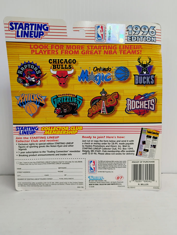 1996 Starting Lineup Reggie Miller  NBA50