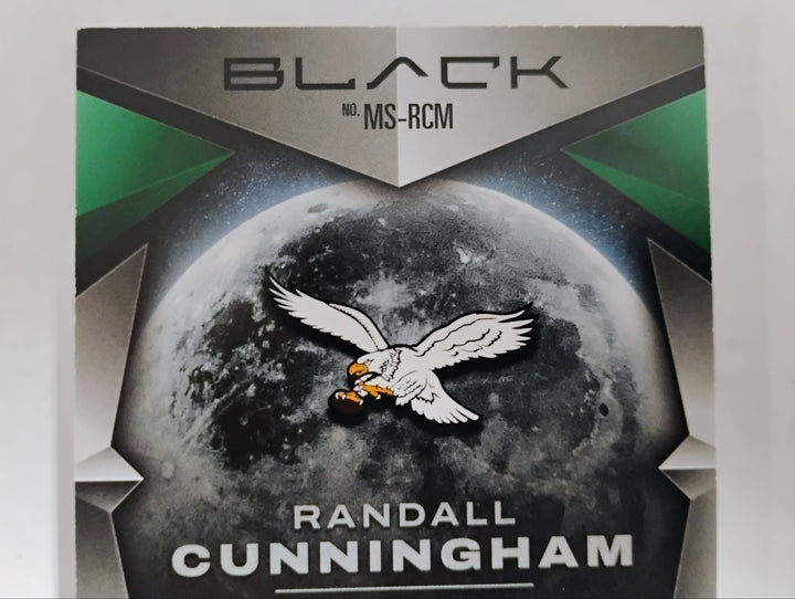 2024 Panini Black Football Randall Cunningham Midnight Signatures #'D 07/10 Gold Auto