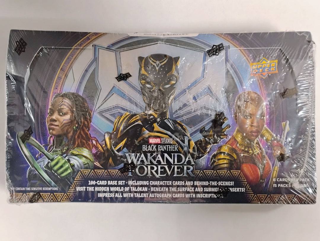 2024 Upper Deck Marvel Studios Black Panther Wakanda Forever Hobby Box
