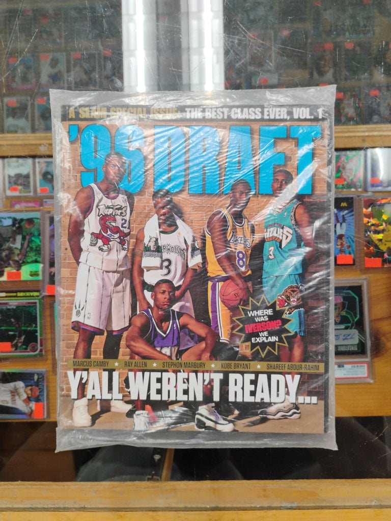 1997 SLAM Magazine #15 Kobe Bryant Rookie Class Sealed Mint