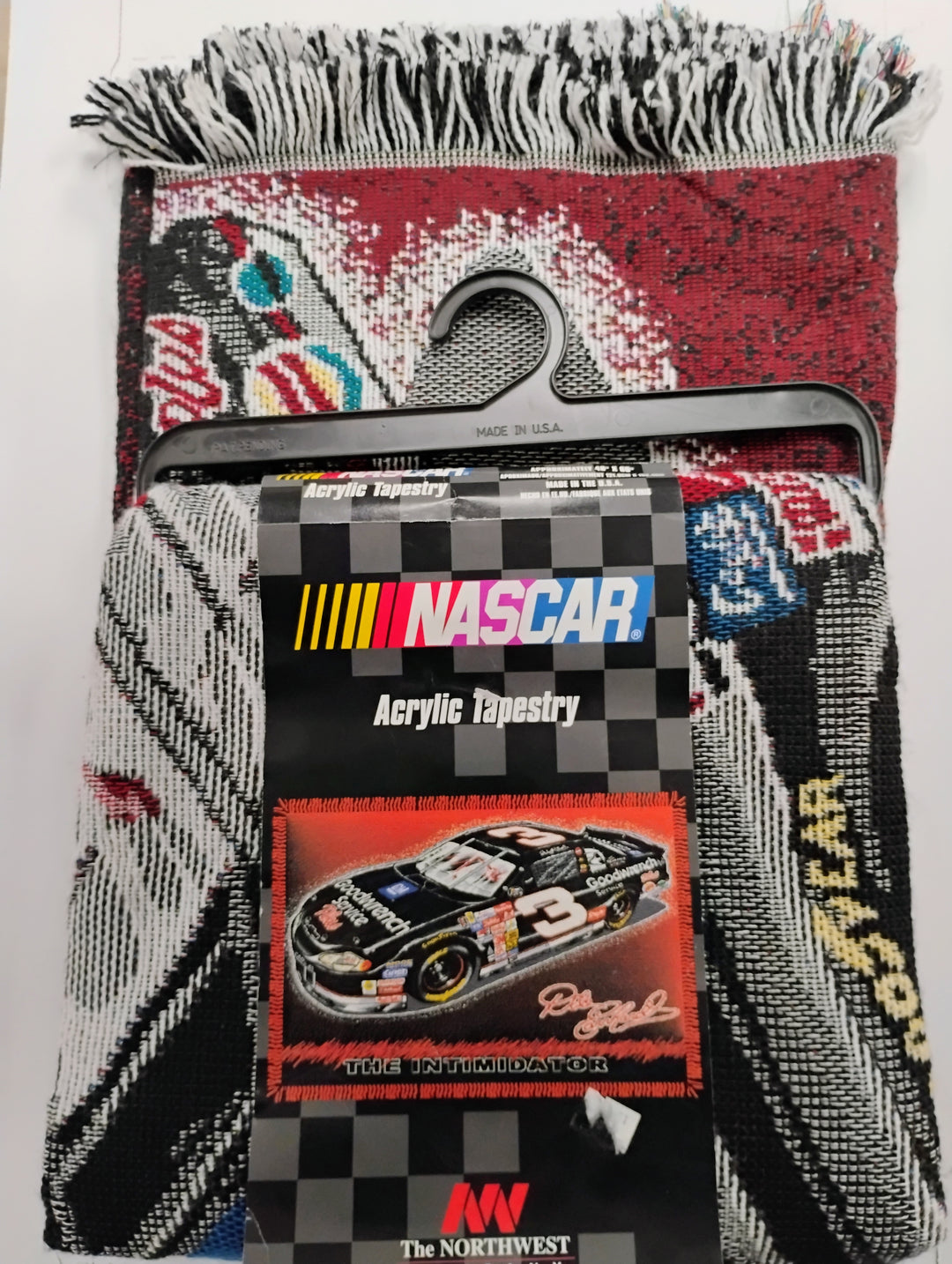 NASCAR Dale Earnhardt Sr. The Intimidator Acrylic Tapestry Goodwrench #3 Car