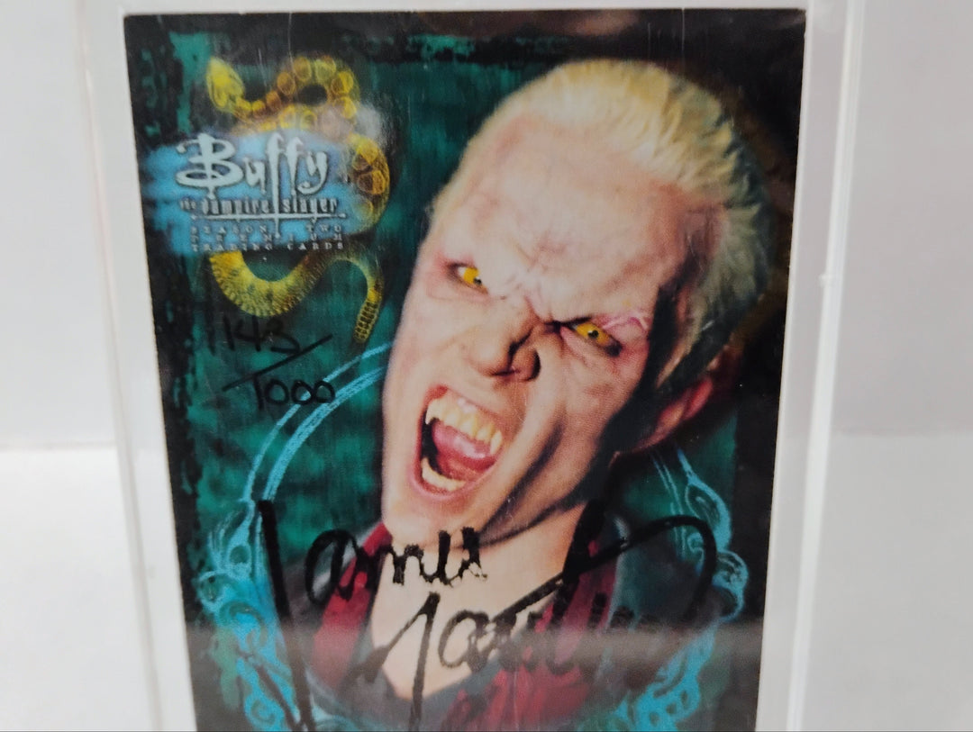 1999 Buffy The Vampire Slayer Season 2 Spike Autograph James Marsters W/COA