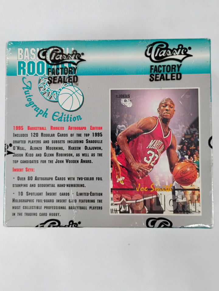 1995 Classic Basketball Rookies Autographed Edition Sealed Box