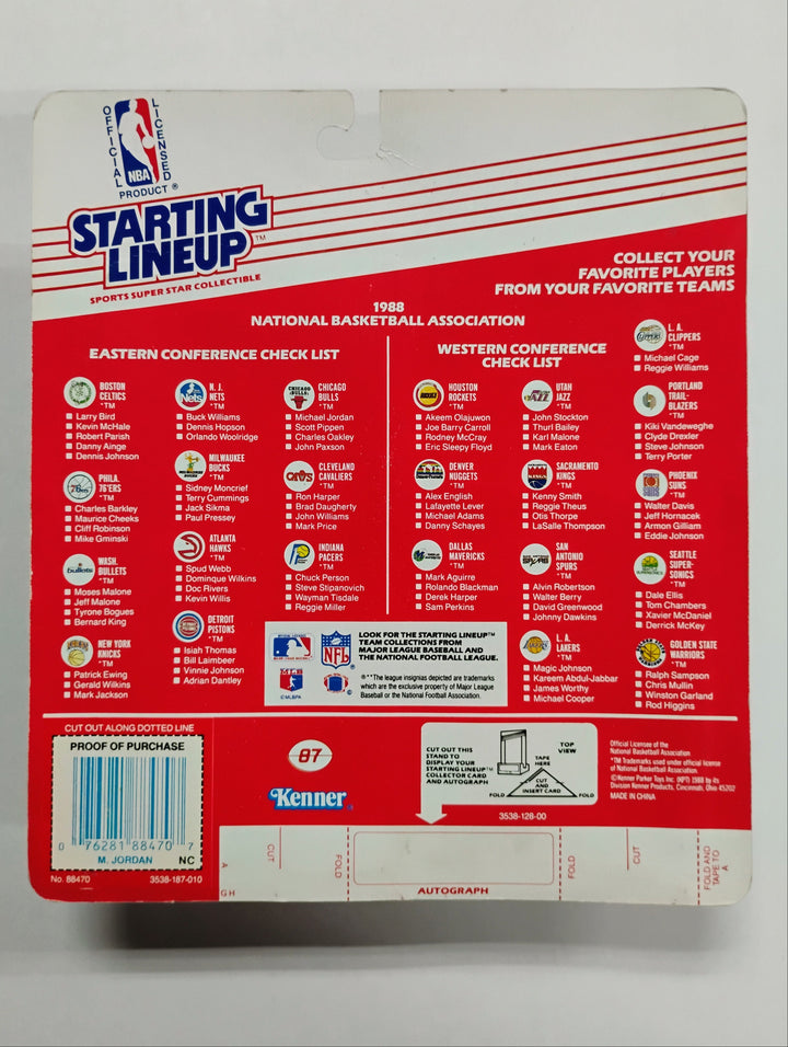 1988 Kenner Starting Lineup Michael Jordan RC
