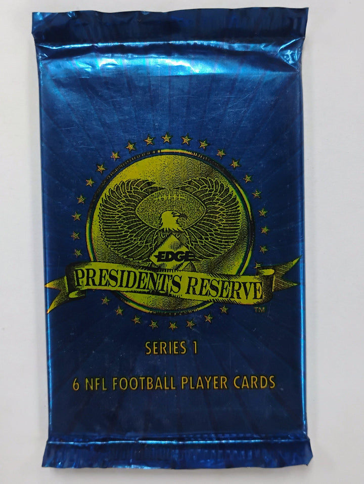 1996 Collector's Edge President's Reserve Football Sealed Pack