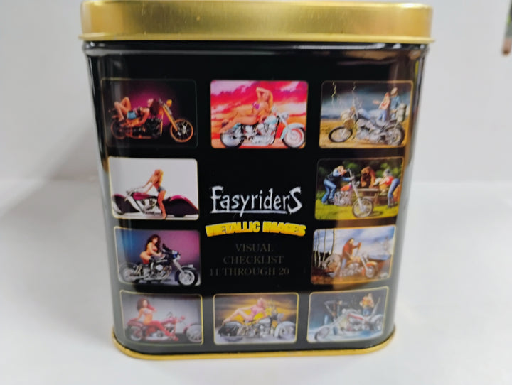 Easy Riders Metallic Tin Collectors Cards