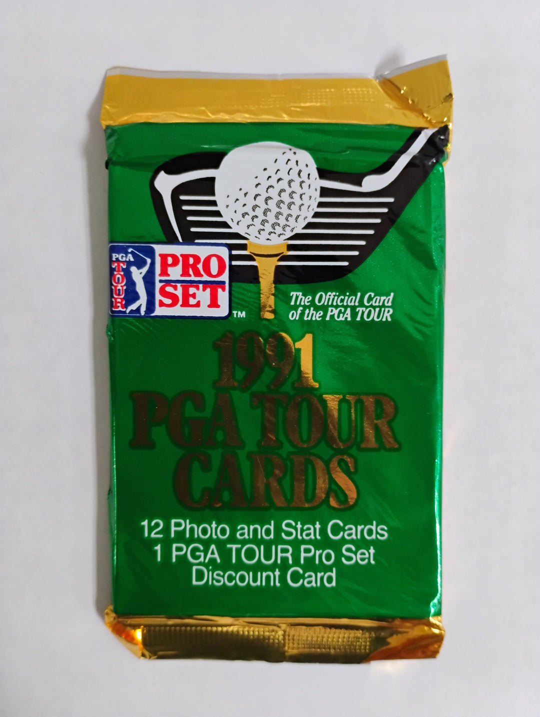 1991 Pro Set PGA Tour Golf Cards Pack