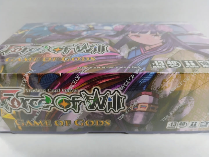 Force Of Will Game Of Gods Booster Box English