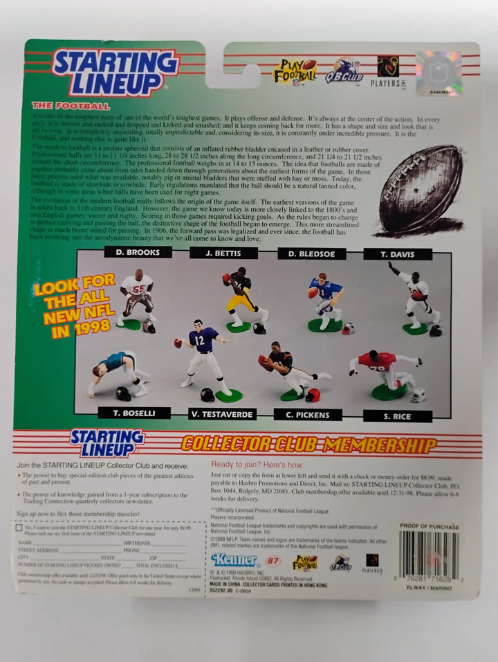1998 Kenner Starting Lineup Classic Doubles John Elway/Dan Marino Sealed