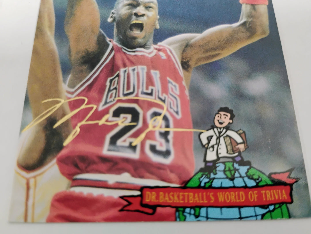 1994-95 Collector's Choice Basketball Michael Jordan #402 Gold Signature