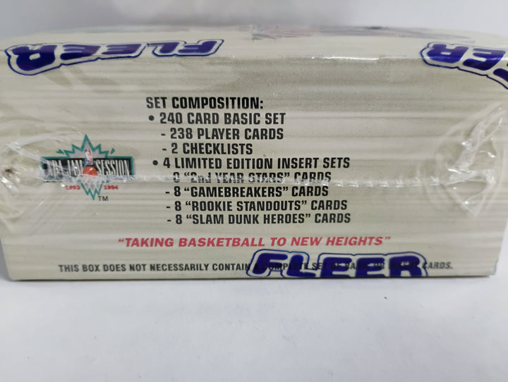1993-94 Fleer NBA Jam Session Sealed Box