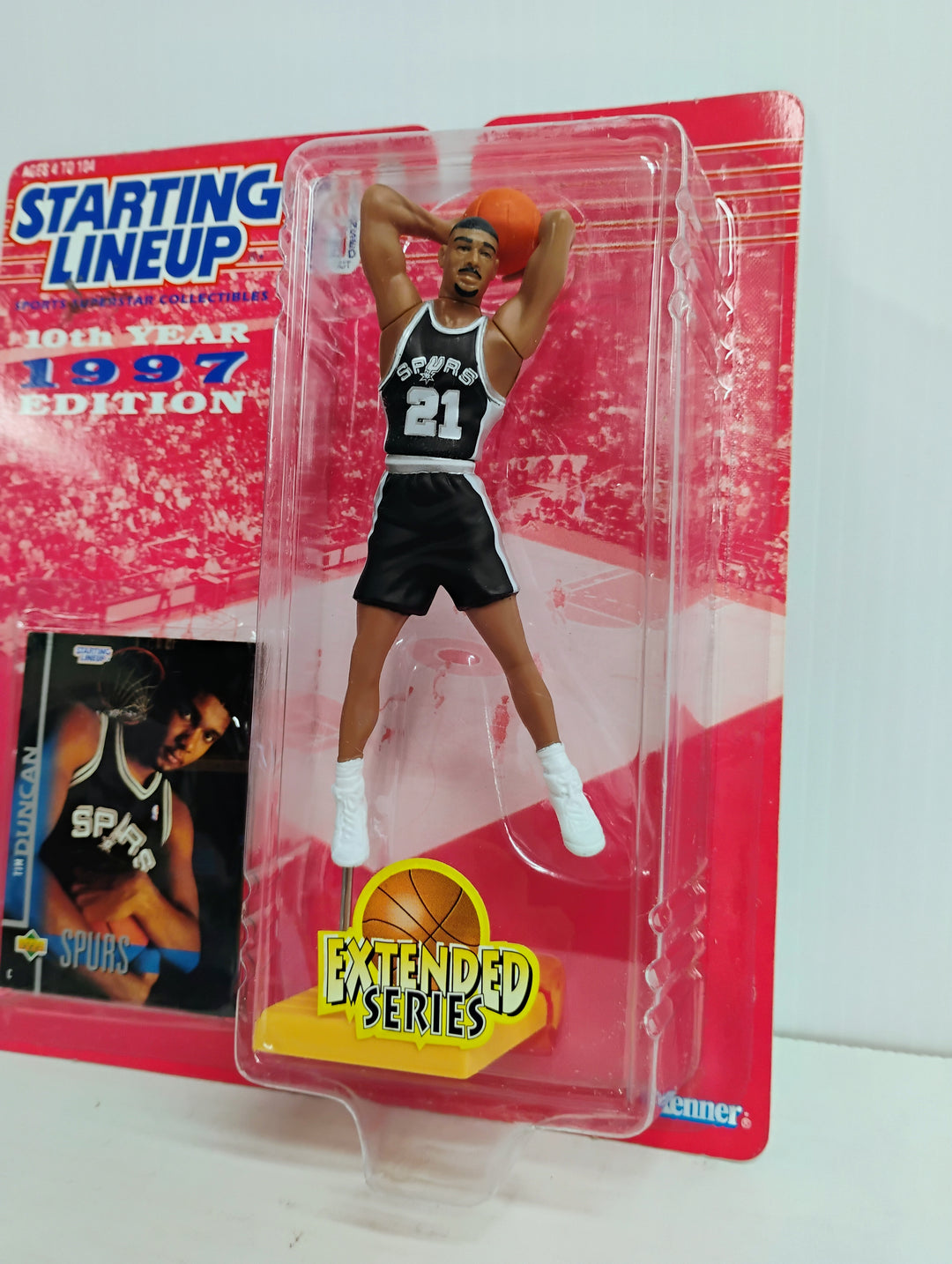 1997 Starting lineup Basketball Tim Duncan Extended Series