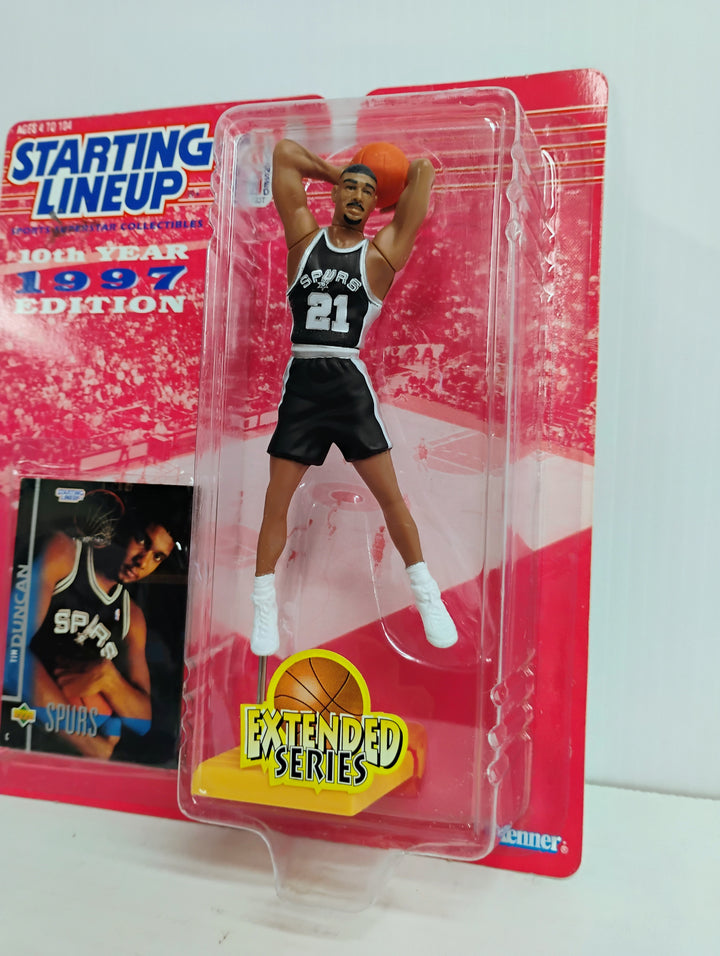 1997 Starting lineup Basketball Tim Duncan Extended Series