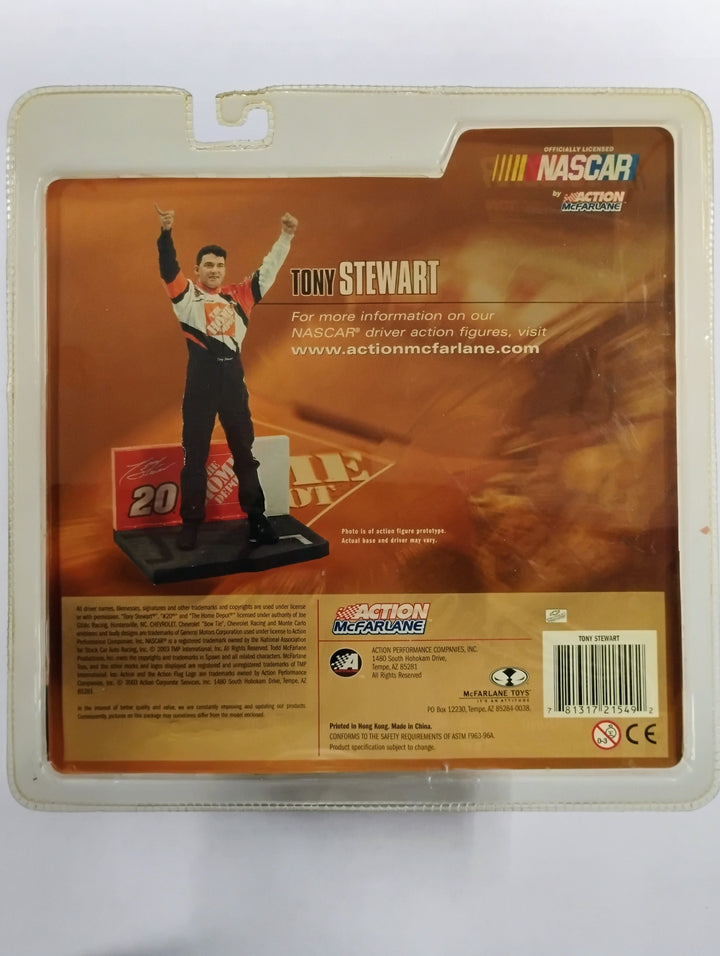 2003 Mcfarlane NASCAR Tony Stewart Series 1 Sealed