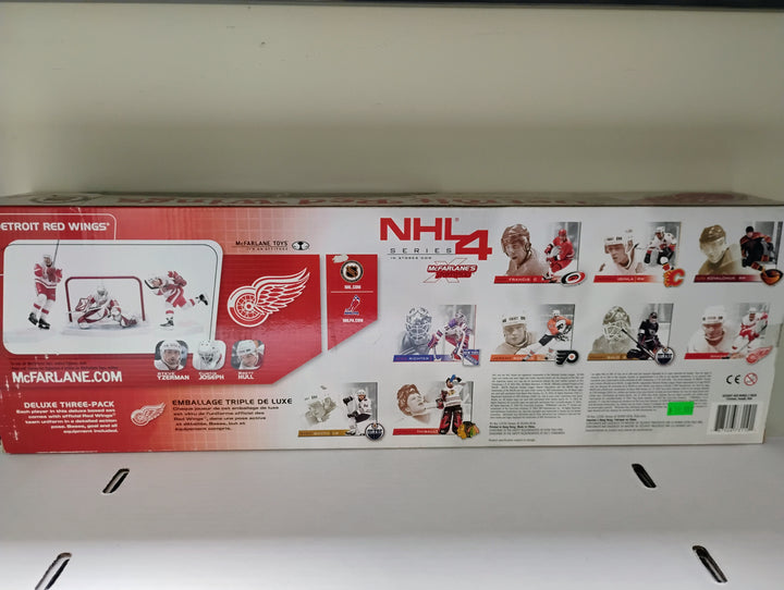 2003 McFarlane Detroit Red Wings Delux 3 Pack Yzerman/Joseph/Hull