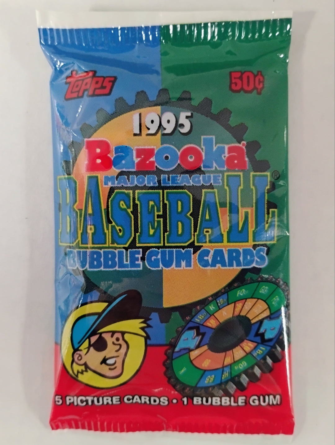 1996 Topps Bazooka Baseball Sealed Pack