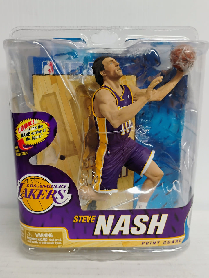 2013 Mcfarlane NBA Basketball XSportspicks Series 22 Steve Nash Lakers Purple Jersey Sealed