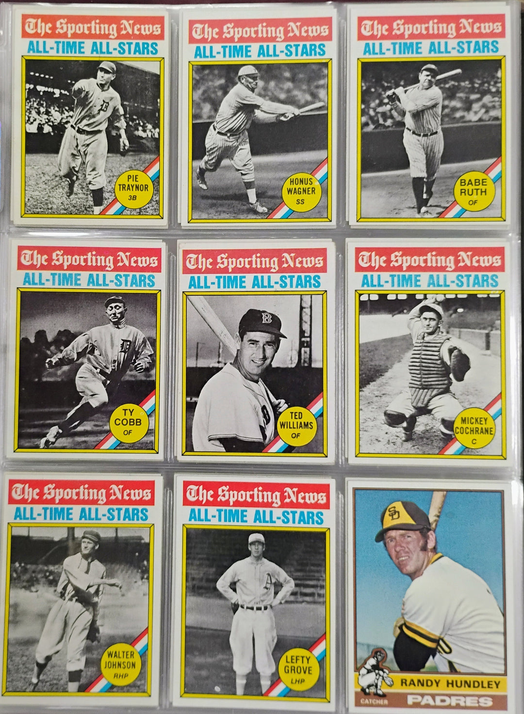 1976 Topps Baseball Complete Set EX-Mint