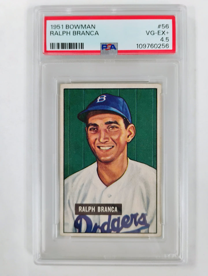 Bowman Ralph Branca #56 VG-EX+ 4.5
