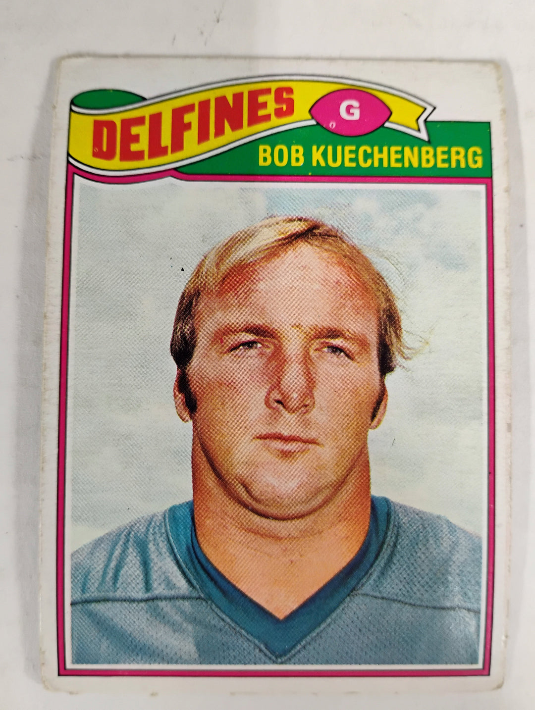 1977 Topps Mexican Football Bob Kuechenberg #33