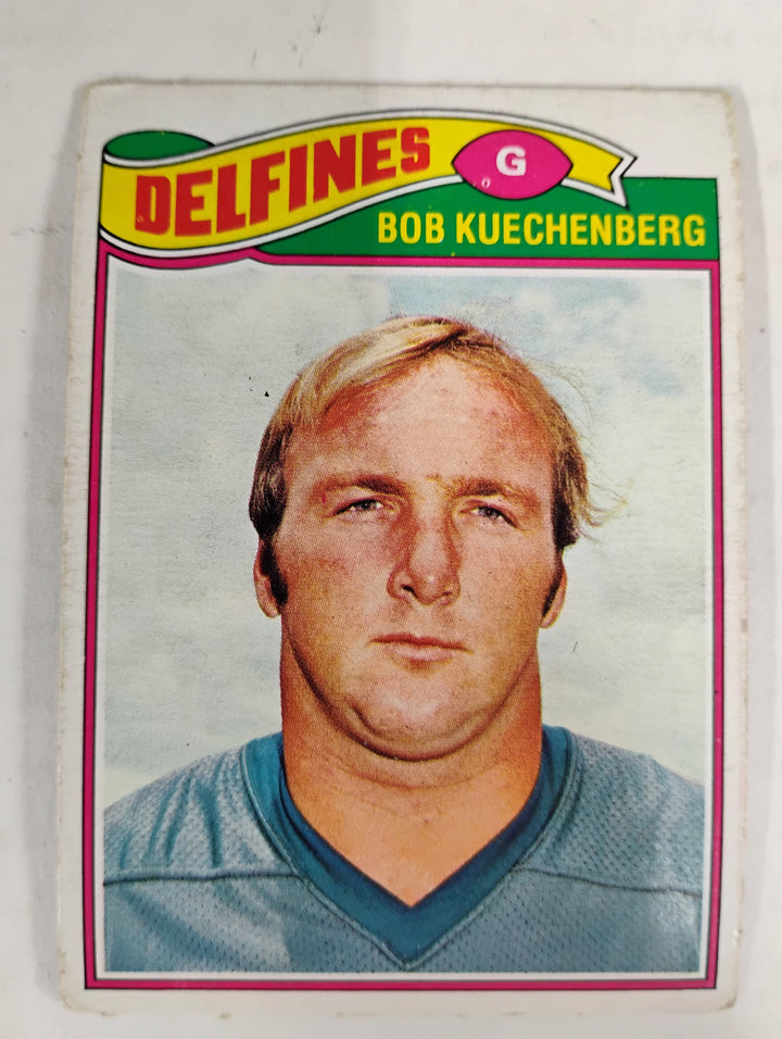 1977 Topps Mexican Football Bob Kuechenberg #33