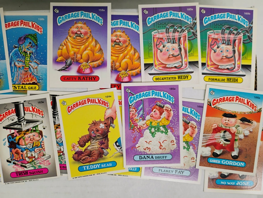 1986 Topps Garbage Pail Kids Series 4 Complete Set EX-MT