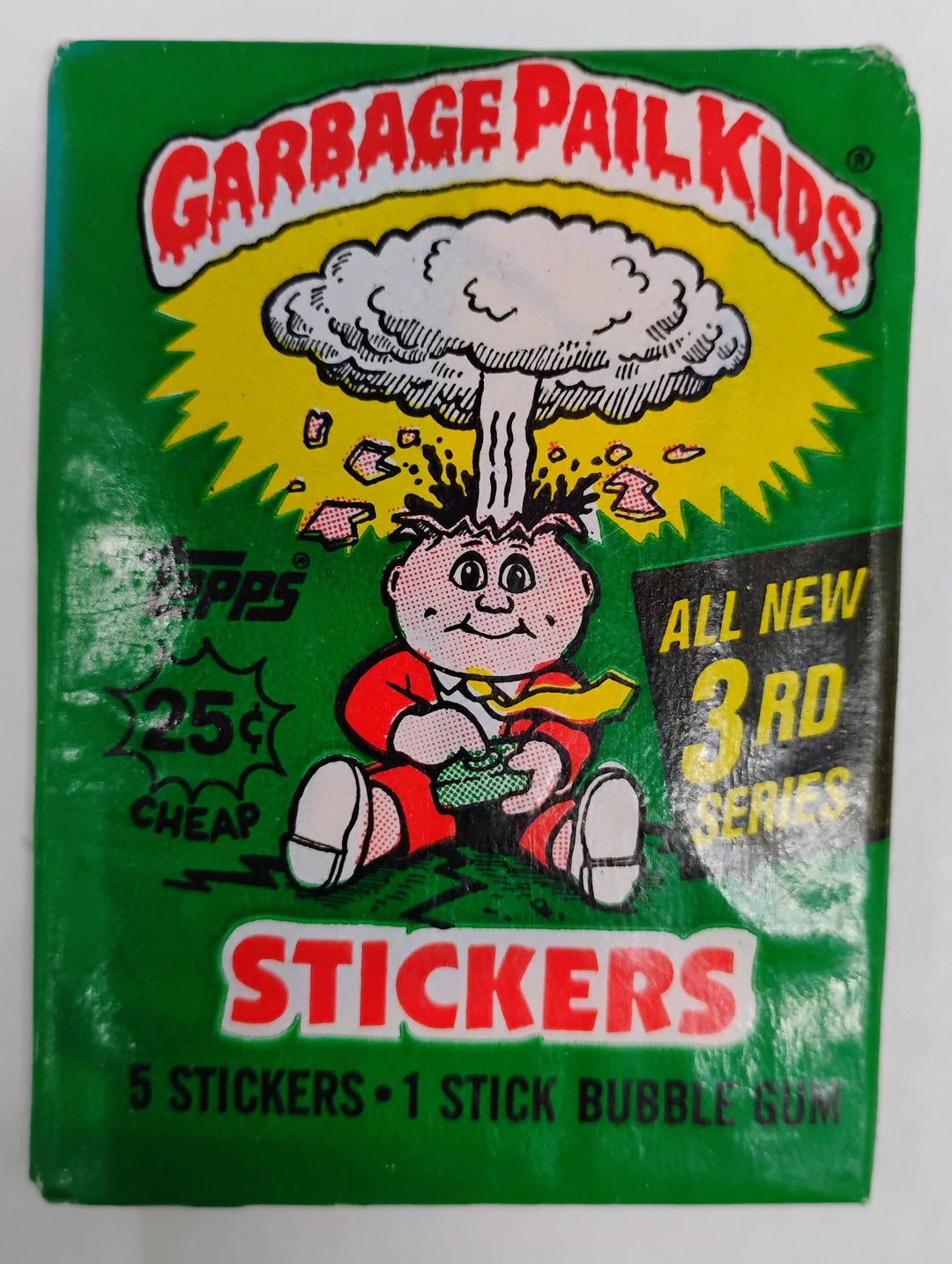 1986 Topps Garbage Pail Kids 3rd Series Sealed Pack