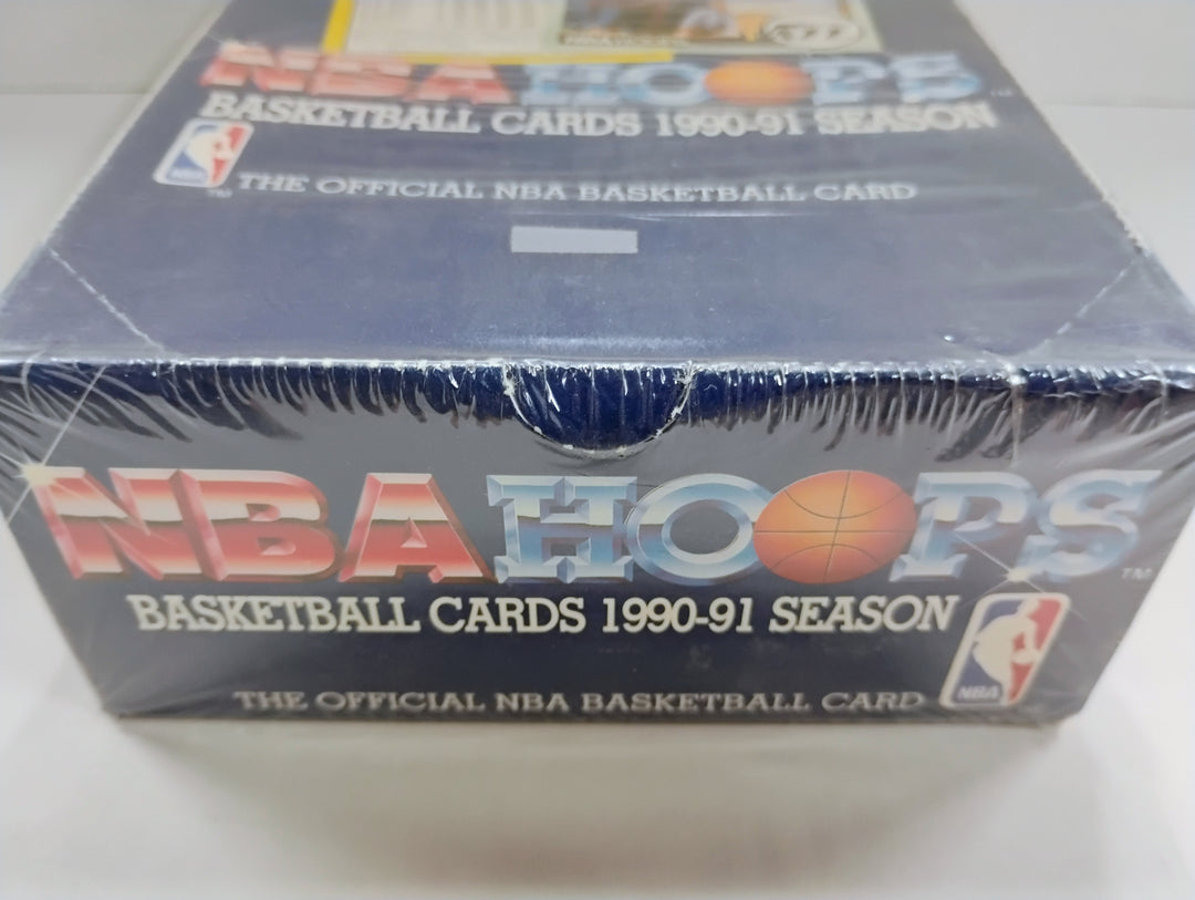1990-91 NBA Hoops Series 1 Sealed Box